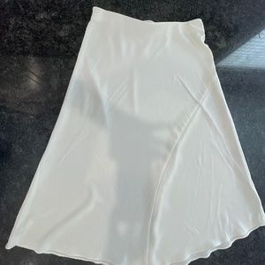 White skirt